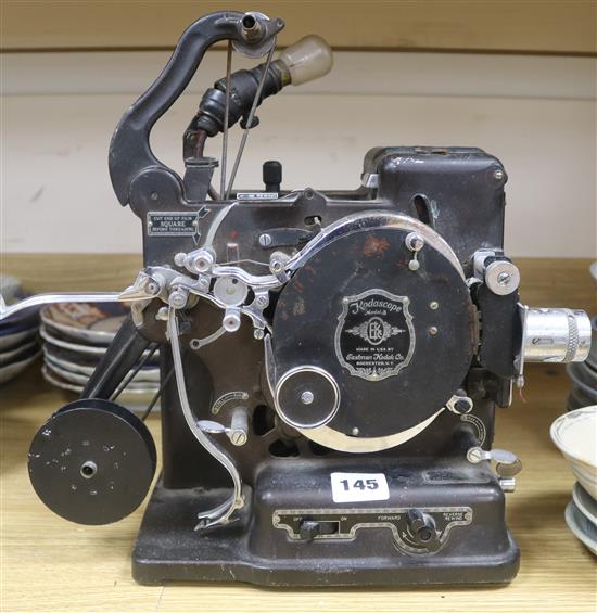 An Eastman Kodak Kodeascope Model B film projector, 1940-50s